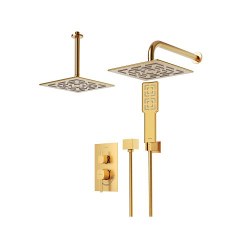 شیر-حمام-رومر-BRASS-طلایی-مات-تیپ3