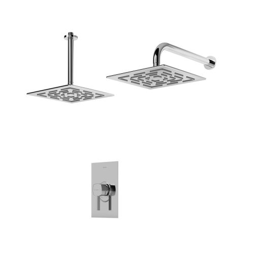 شیر حمام توکار شودر مدل رومر/ رومر پلاس BRASS تیپ 1 رنگ کروم | قیمت، مشخصات و خرید
