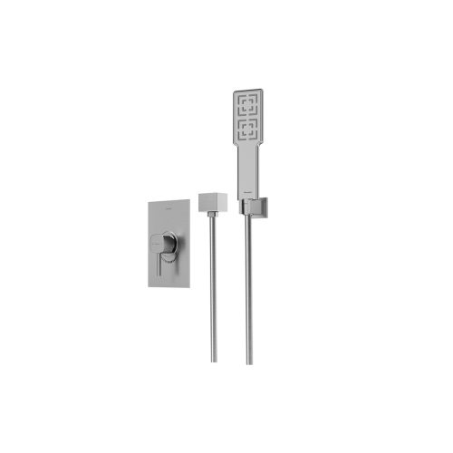 شیر حمام توکار شودر مدل رومر BRASS تیپ 2 رنگ کروم مات | قیمت، مشخصات و خرید