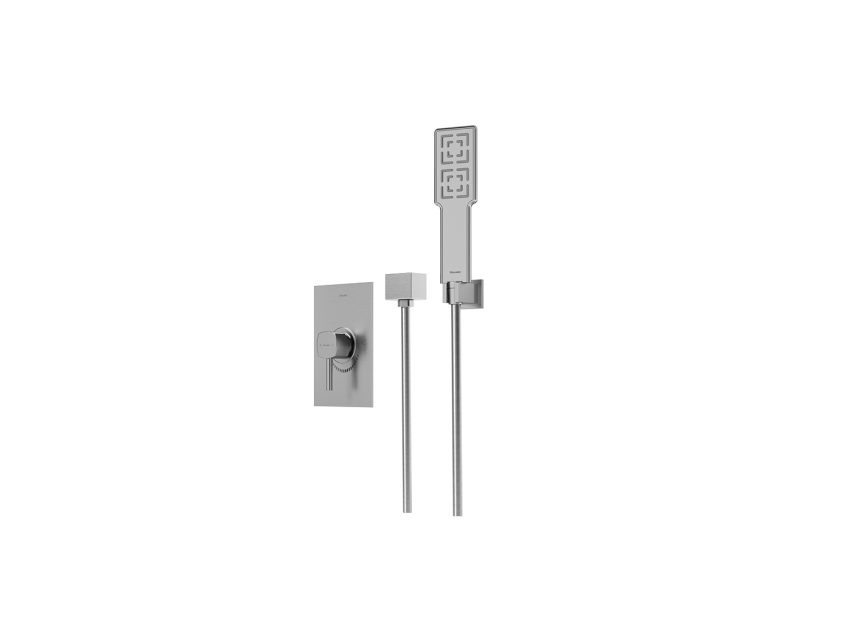 شیر-حمام-رومر-BRASS-کروم-مات-تیپ2 شیر حمام توکار شودر مدل رومر BRASS تیپ 2 رنگ کروم مات | قیمت، مشخصات و خرید