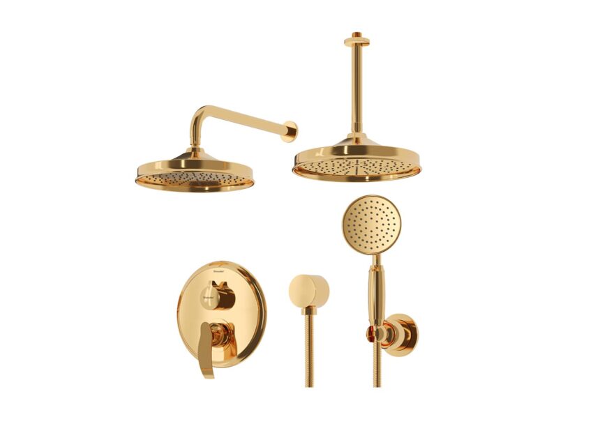 شیر-دوش-حمام-توکار-گلوریس-BRASS-تیپ3-طلایی