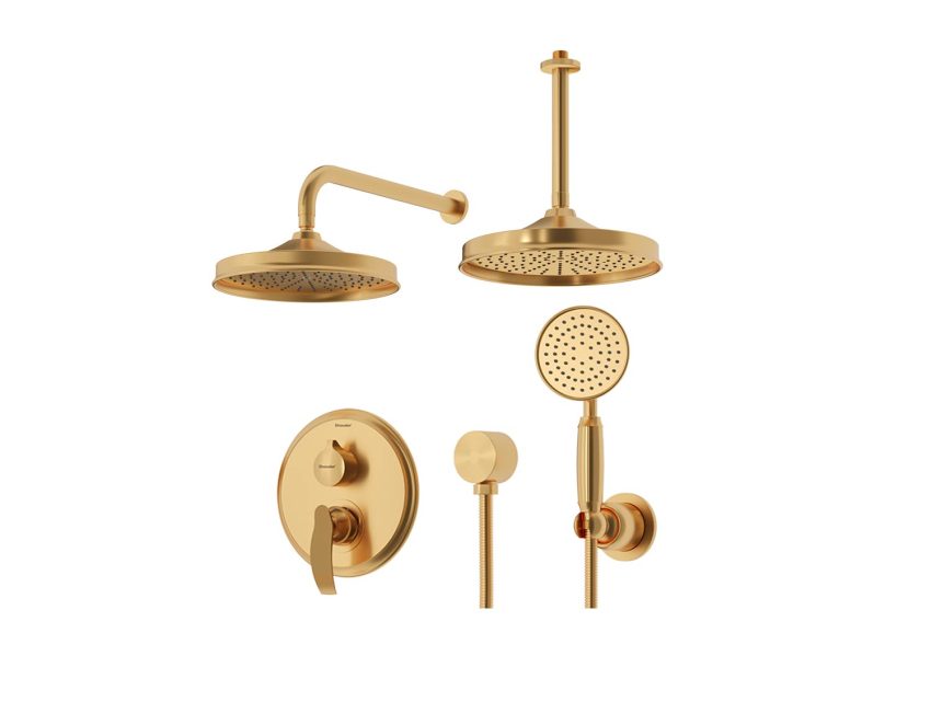 شیر-دوش-حمام-توکار-گلوریس-BRASS-تیپ3-طلایی-مات شیر-دوش-حمام-توکار-گلوریس-BRASS-تیپ3-طلایی-مات